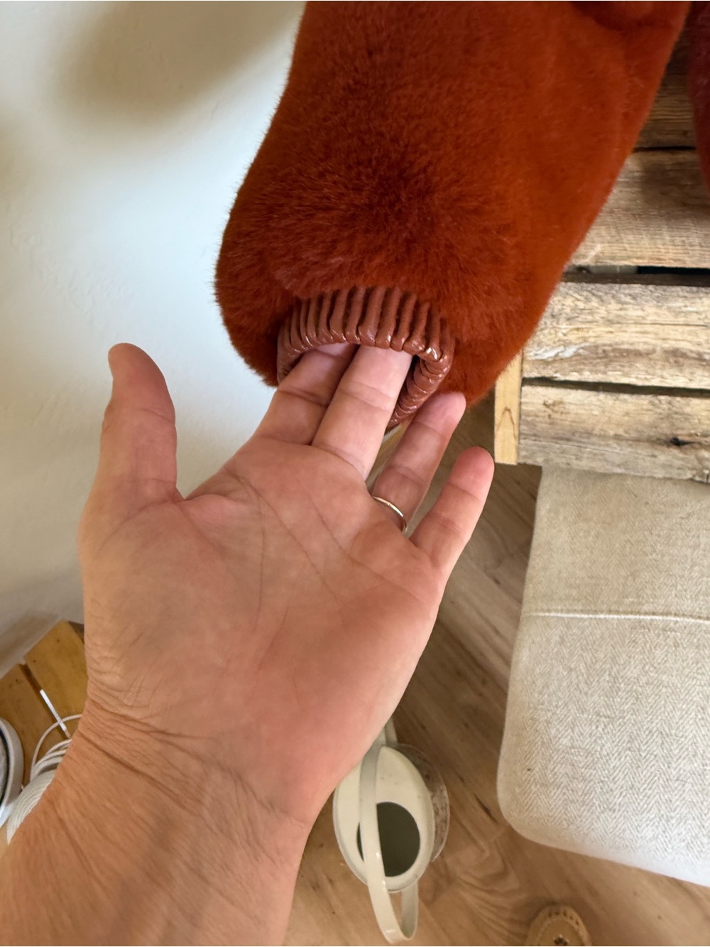 Soft Rust Colored Jacket - Picture 4 of 4